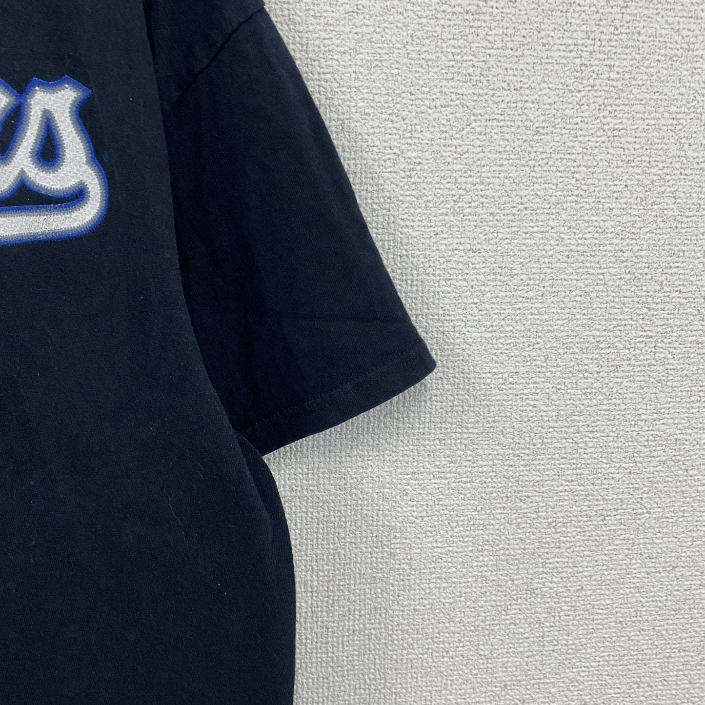 Majestic　マジェスティック　MLB　ロサンゼルスロジャース 　半袖Tシャツ　黑　ブラック　Lサイズ