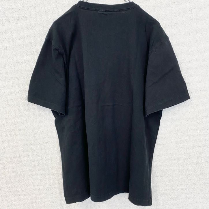 古着 used　RED CANOE　レッドカヌー　半袖プリントTシャツ　レトロ　クルーネック　カナダ　黒　ブラック　Lサイズ