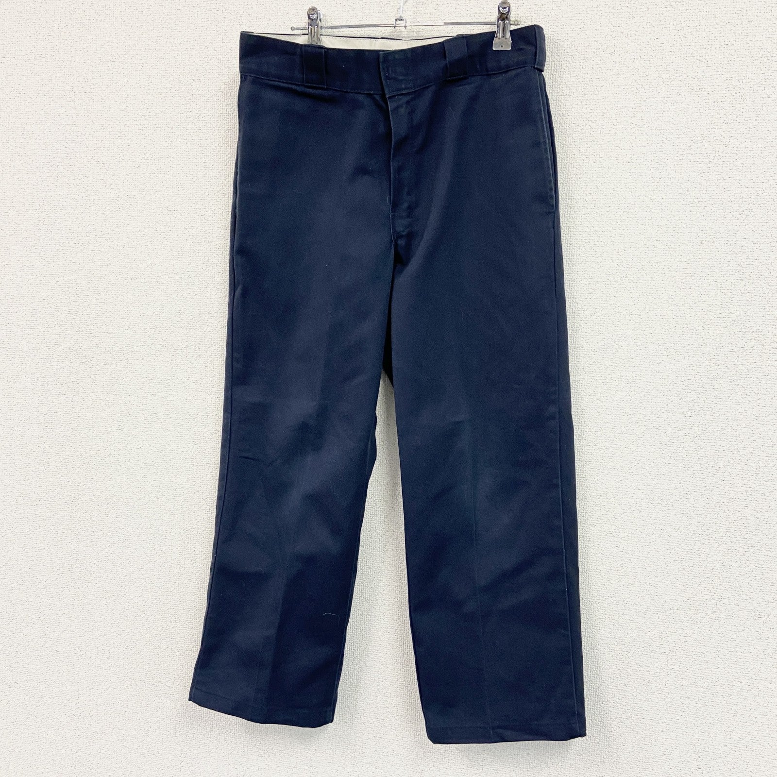 Dickies　ディッキーズ　ワークパンツ/チノパンツ　ジップフライ　紺　ネイビー　W37サイズ