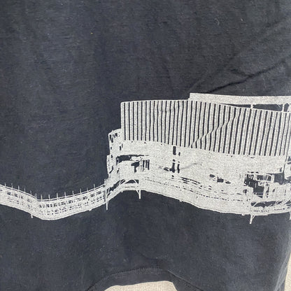 FRUIT OF THE LOOM　長袖Tシャツ/ロンT　黒　ブラック　XLサイズ