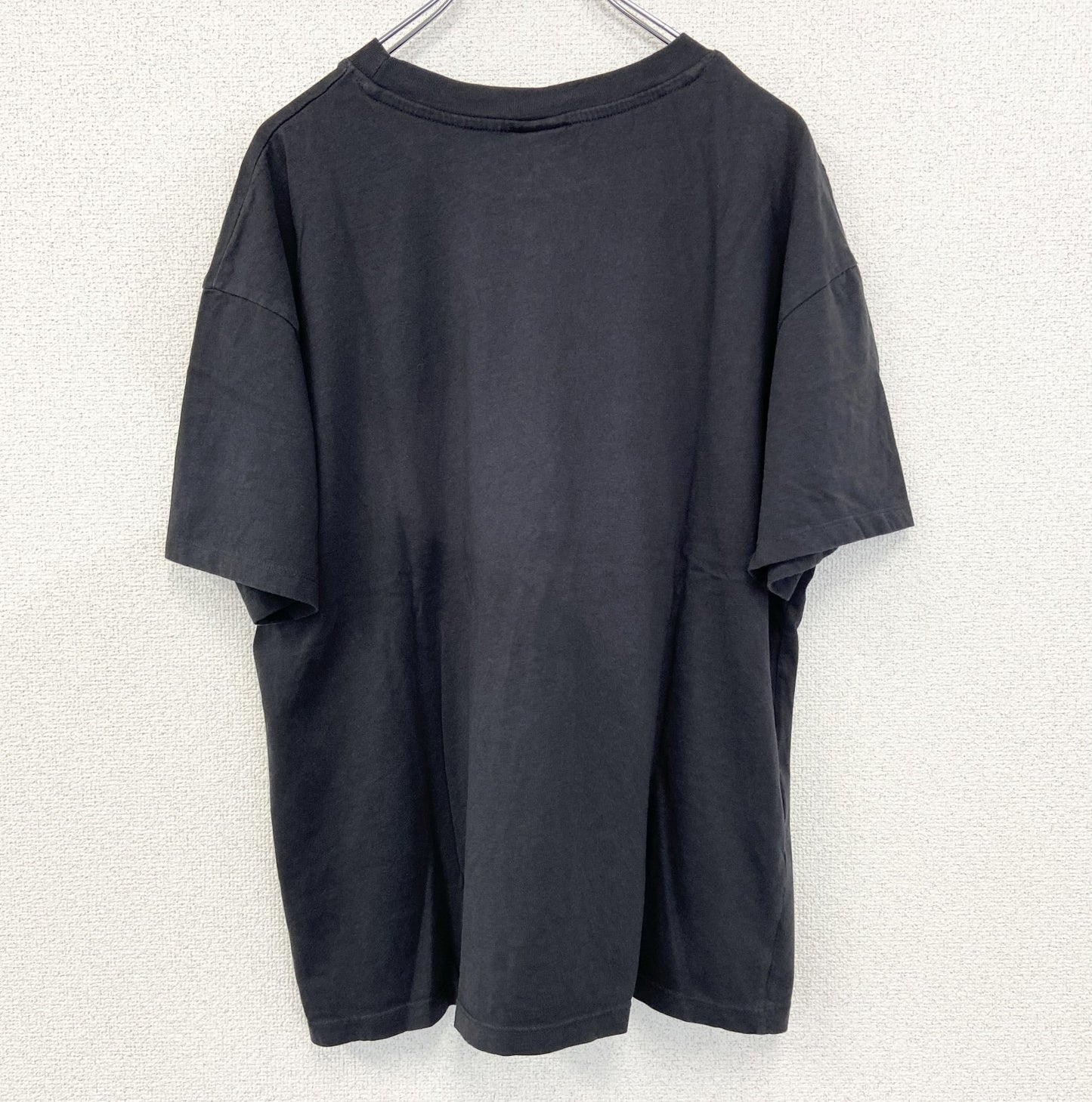 古着 used　H&M　エイチ & エム　AC/DC　半袖バンドプリントTシャツ　カジュアルデザイン　クルーネック　黒　Mサイズ