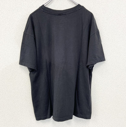古着 used　H&M　エイチ & エム　AC/DC　半袖バンドプリントTシャツ　カジュアルデザイン　クルーネック　黒　Mサイズ