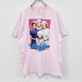 THE GOLDEN GIRLS　半袖プリントTシャツ　ピンク　Lサイズ