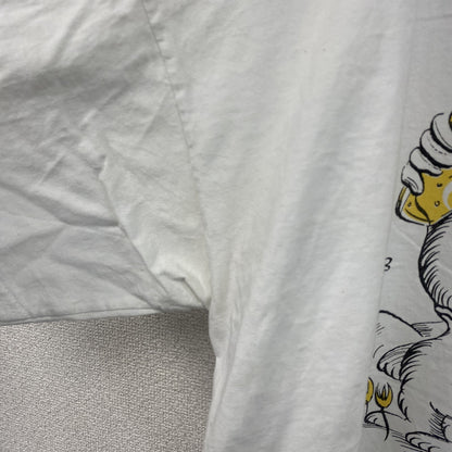 90s～　B&C　Villacher　フィラッハー　半袖Tシャツ　企業Ｔ　ヴィンテージ　白　ホワイト　XLサイズ