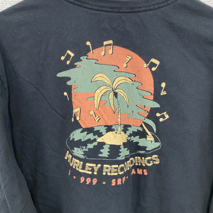 Hurley X　ハーレー　長袖Tシャツ/ロンT　黒　ブラック　XLサイズ