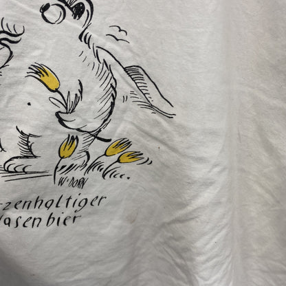 90s～　B&C　Villacher　フィラッハー　半袖Tシャツ　企業Ｔ　ヴィンテージ　白　ホワイト　XLサイズ