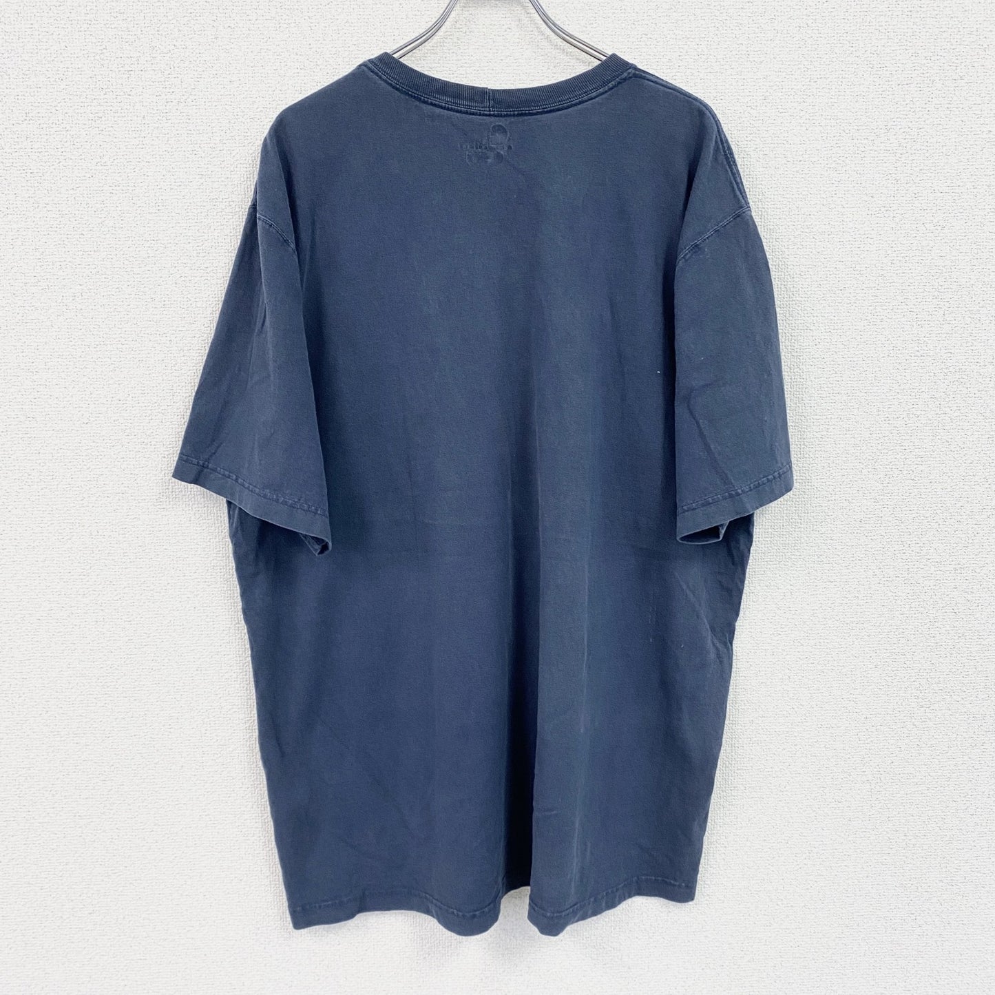 Carhartt　カーハート　半袖Tシャツ　胸ポケット　ワンポイント　紺　ネイビー　XLサイズ