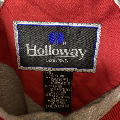 古着 used　Holloway　長袖ナイロンプルオーバー　ウインドブレーカー　PANTHERS　ビッグシルエット　3XLサイズ