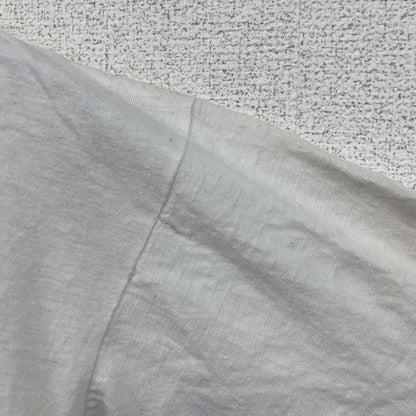 ～00s　AMERICAN　半袖プリントTシャツ　太陽　ヴィンテージ　白　ホワイト　Mサイズ