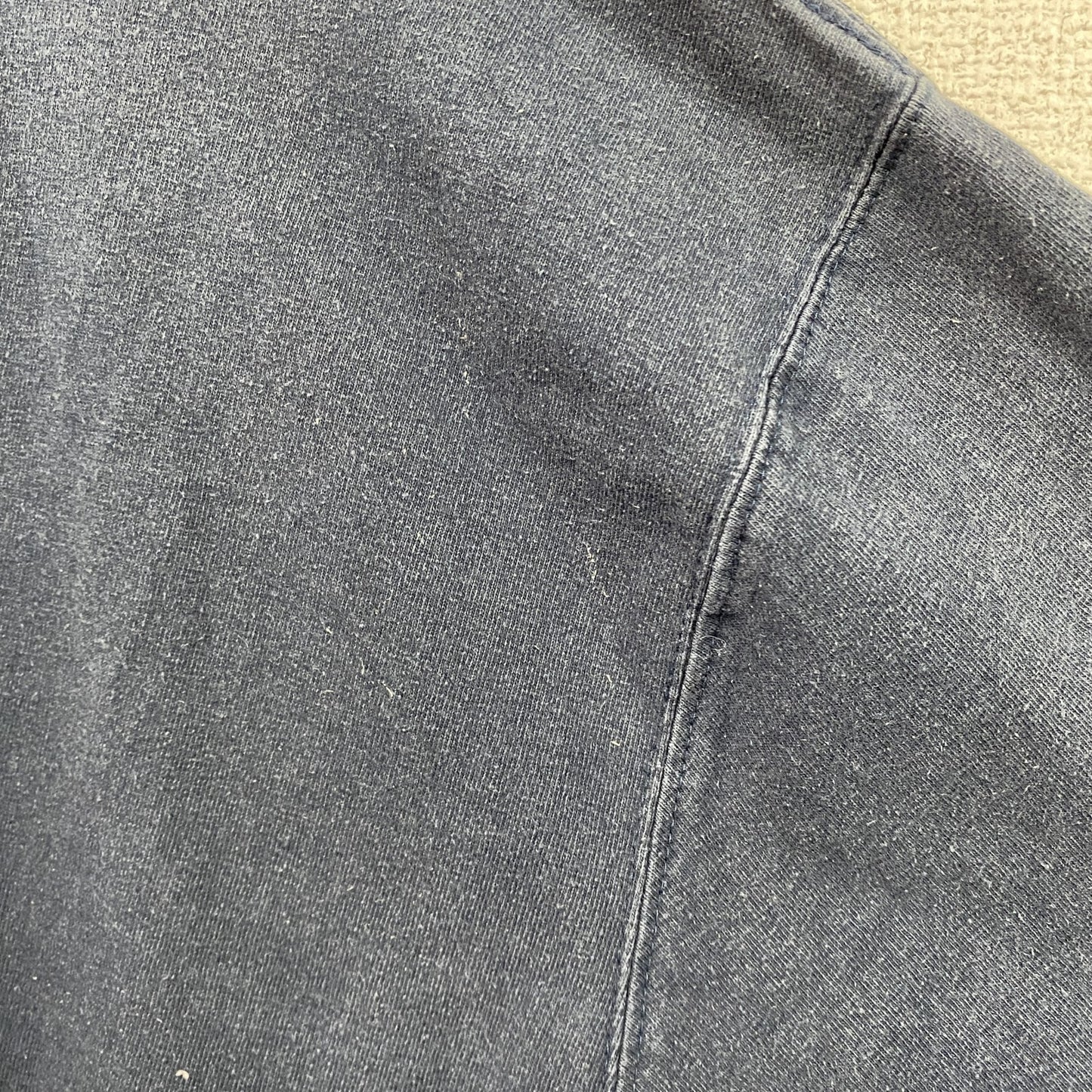 Carhartt　カーハート　半袖Tシャツ　胸ポケット　ワンポイント　紺　ネイビー　XLサイズ