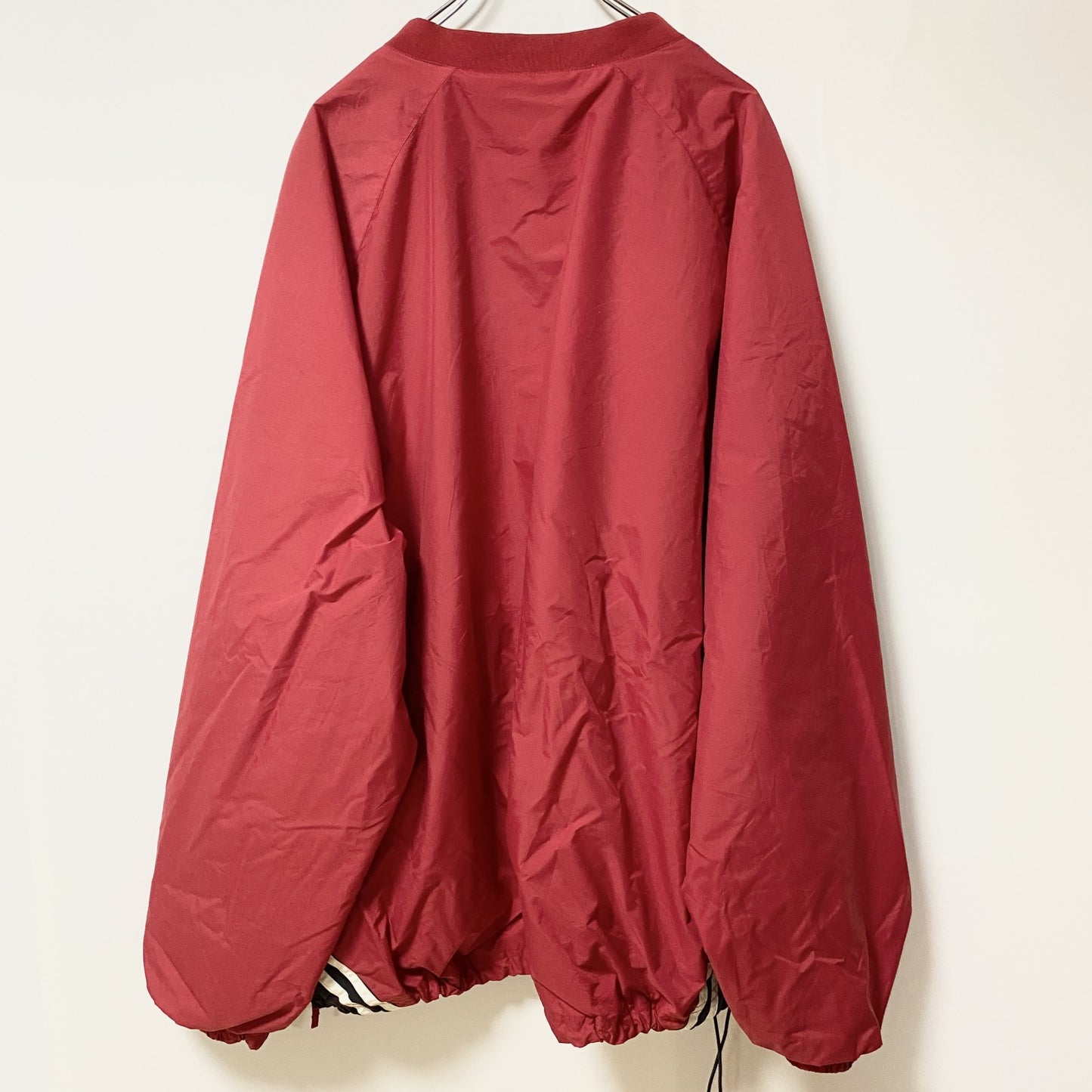 古着 used　Holloway　長袖ナイロンプルオーバー　ウインドブレーカー　PANTHERS　ビッグシルエット　3XLサイズ