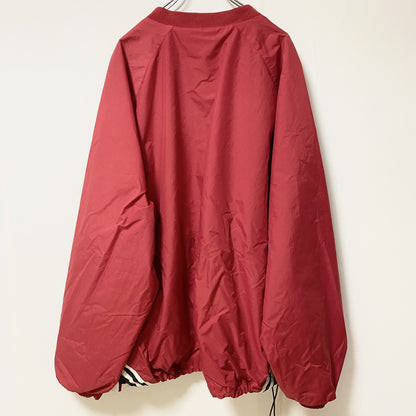古着 used　Holloway　長袖ナイロンプルオーバー　ウインドブレーカー　PANTHERS　ビッグシルエット　3XLサイズ