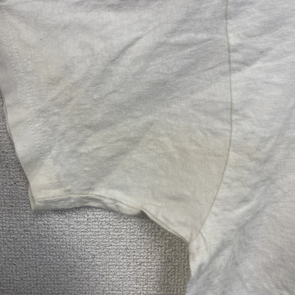 ～00s　AMERICAN　半袖プリントTシャツ　太陽　ヴィンテージ　白　ホワイト　Mサイズ