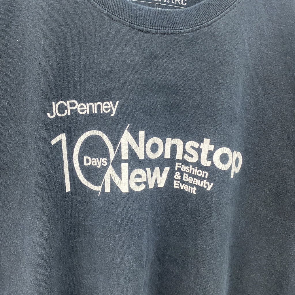 MELMARC　JCPenney　JCペニー　半袖プリントTシャツ　黒　ブラック　Lサイズ