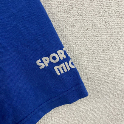 SCREEN STARS　半袖プリントTシャツ　青　ブルー　Lサイズ