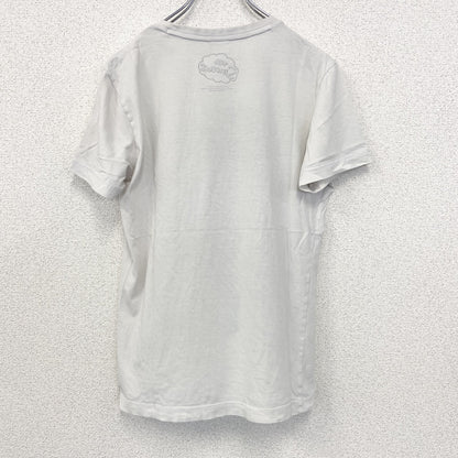 古着 used　THE SIMPSONS　半袖オリジナルプリントTシャツ　ホーマー ジェイ シンプソン　クルーネック　白　Mサイズ