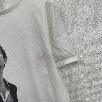 GILDAN　ギルダン　ジャーヴィスコッカー　半袖プリントTシャツ　バンドＴ　白　ホワイト　XLサイズ
