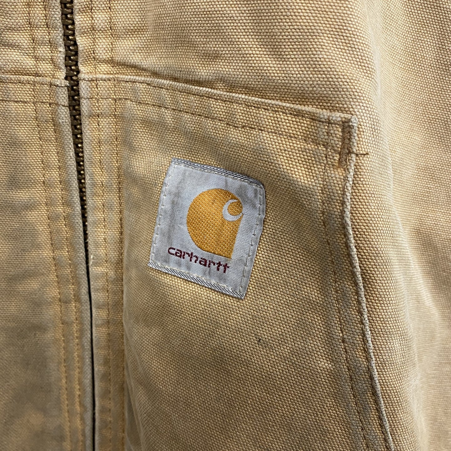 carhartt　カーハート　アクティブジャケット　キルティングライナー　茶色　ブラウン
