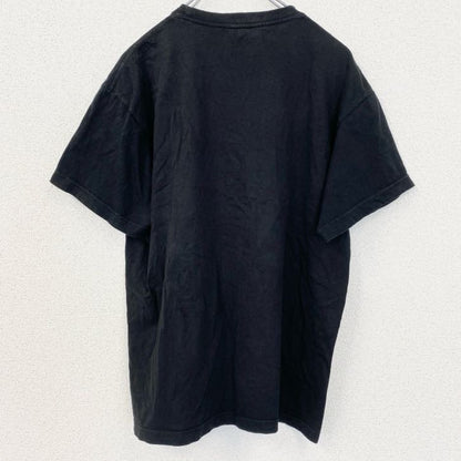 古着 used　JHK　半袖プリントTシャツ　Marea　クルーネック　レトロデザイン　骸骨　スカル　黒　ブラック　Mサイズ