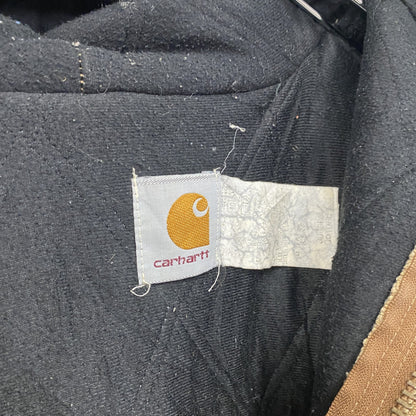 carhartt　カーハート　アクティブジャケット　キルティングライナー　茶色　ブラウン