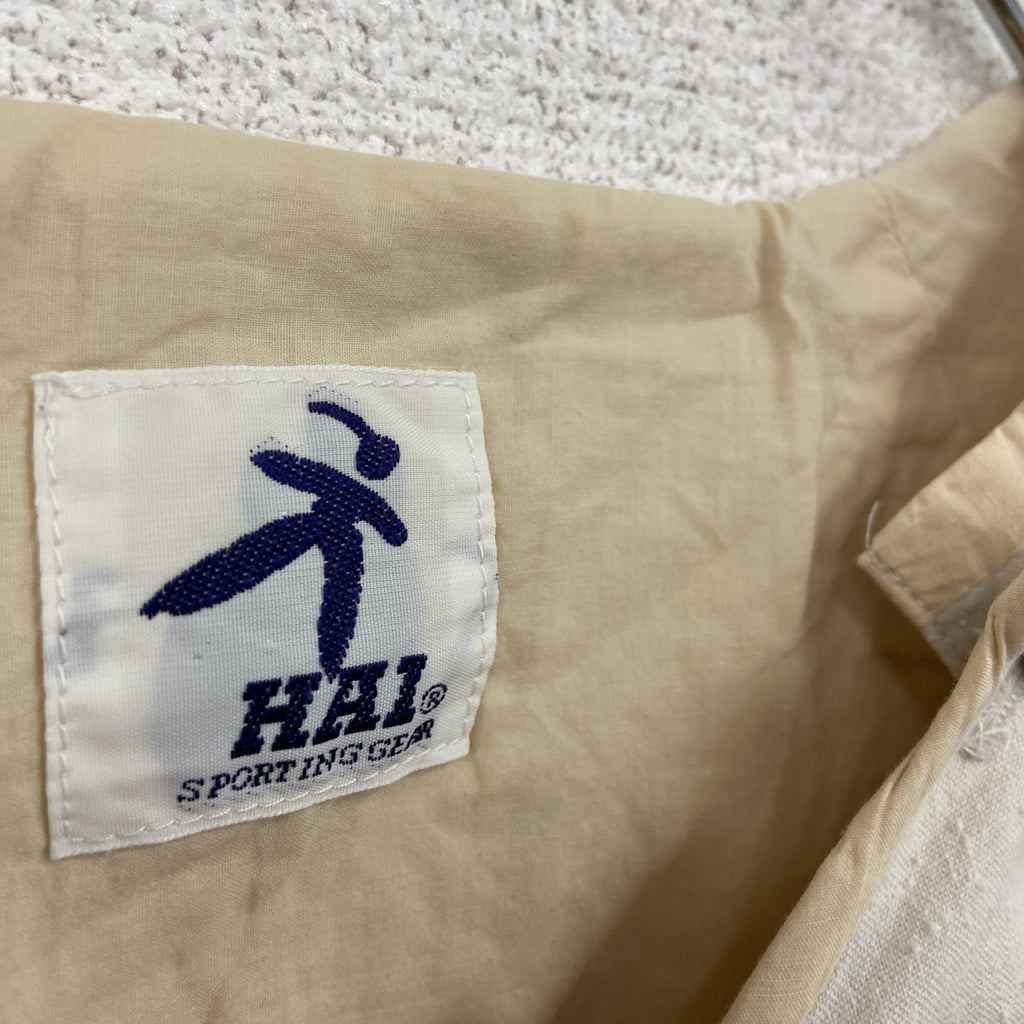 HAI SPORTING GEAR　ハイスポーティングギア　イッセイ ミヤケ　半袖Tシャツ　カットソー　ベージュ