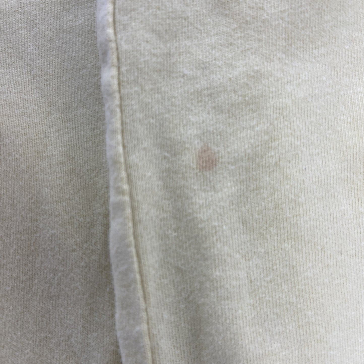 古着 used　LIVING CASUAL　半袖プリントTシャツ　REAL FASHION　クルーネック　黄色　XXLサイズ