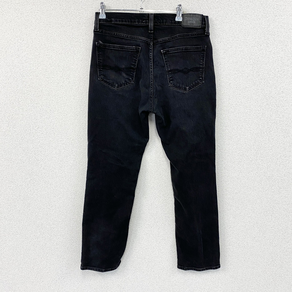 Levi’s　リーバイス　DENIZEN　ブラックデニムパンツ/ジーンズ　ジップフライ　黒　ブラック　W32サイズ