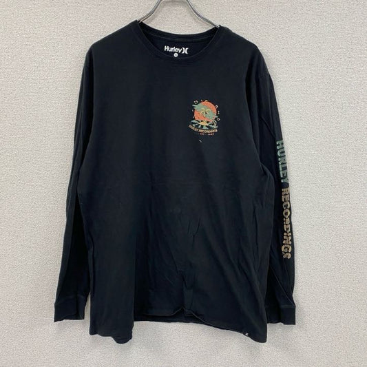 Hurley X　ハーレー　長袖Tシャツ/ロンT　黒　ブラック　XLサイズ