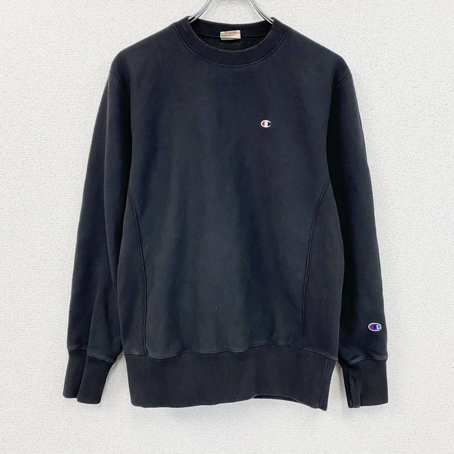 Champion　チャンピオン　リバースウィーブ　スウェット/トレーナー　黒　ブラック　Mサイズ