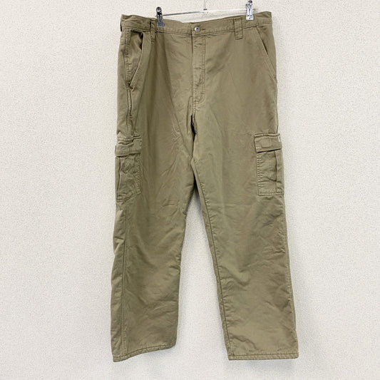 ～00s　Wrangler　ラングラー　カーゴパンツ　ジップフライ　フリースライナー　ヴィンテージ　ベージュ　W38サイズ