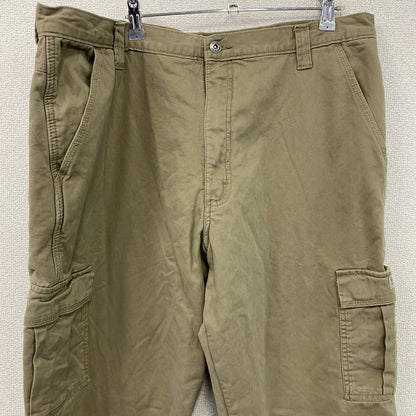 ～00s　Wrangler　ラングラー　カーゴパンツ　ジップフライ　フリースライナー　ヴィンテージ　ベージュ　W38サイズ