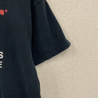 GILDAN　ギルダン　半袖プリントTシャツ　メッセージT　D.A.R.E.　黑　ブラック　Mサイズ