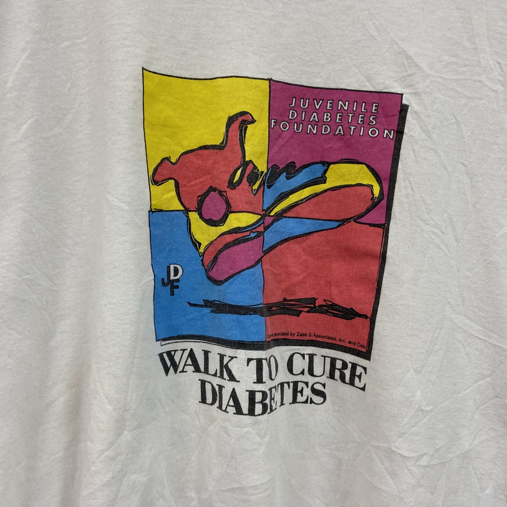 00s　Hanes　ヘインズ　半袖プリントTシャツ　ヴィンテージ　白　ホワイト　Lサイズ