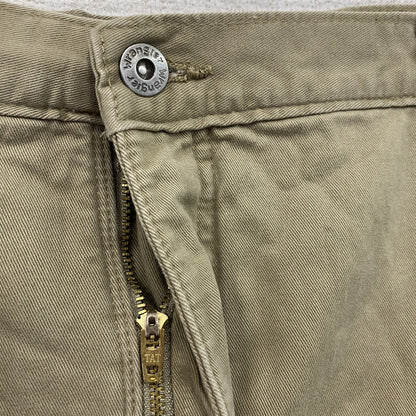 ～00s　Wrangler　ラングラー　カーゴパンツ　ジップフライ　フリースライナー　ヴィンテージ　ベージュ　W38サイズ