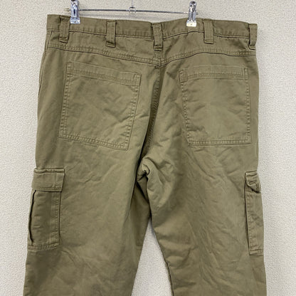 ～00s　Wrangler　ラングラー　カーゴパンツ　ジップフライ　フリースライナー　ヴィンテージ　ベージュ　W38サイズ