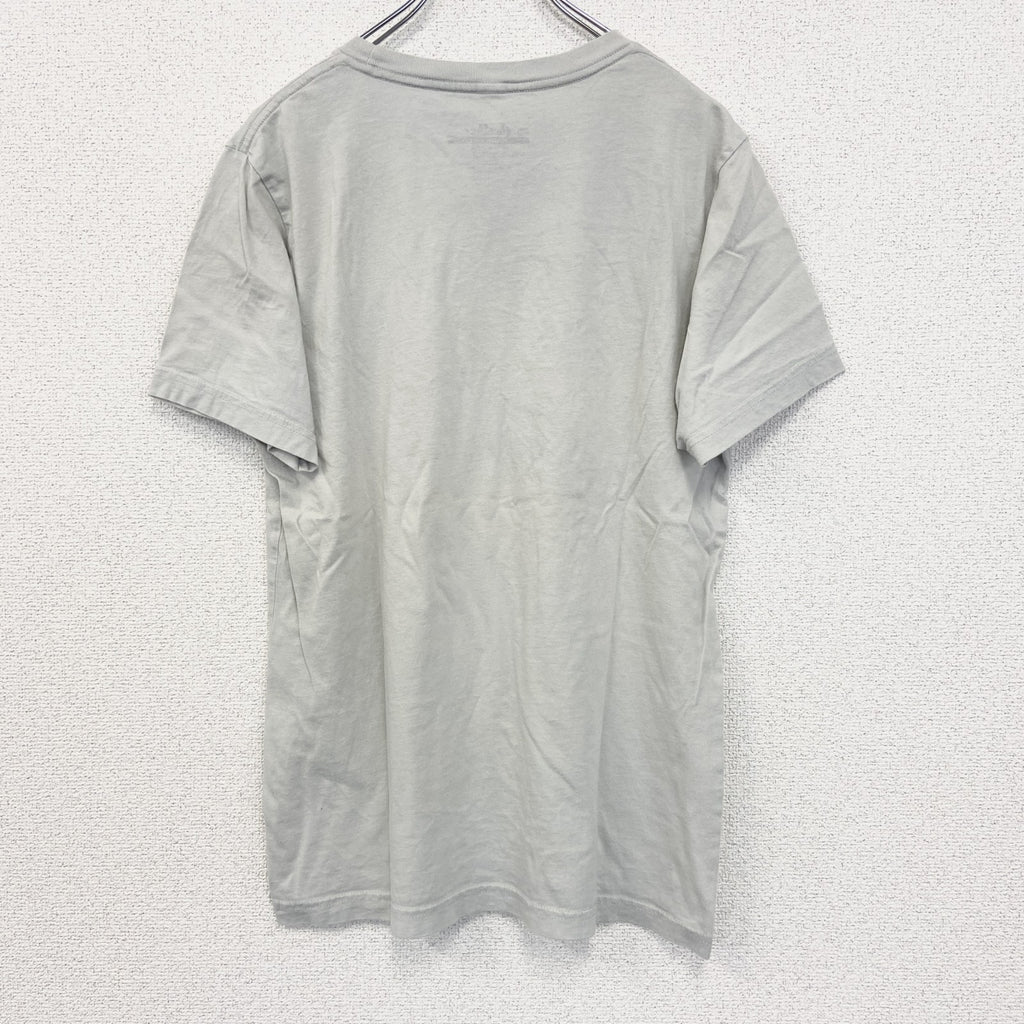 threaddless　半袖プリントゲームTシャツ　ゾンビサバイバル　灰色　グレー　Mサイズ