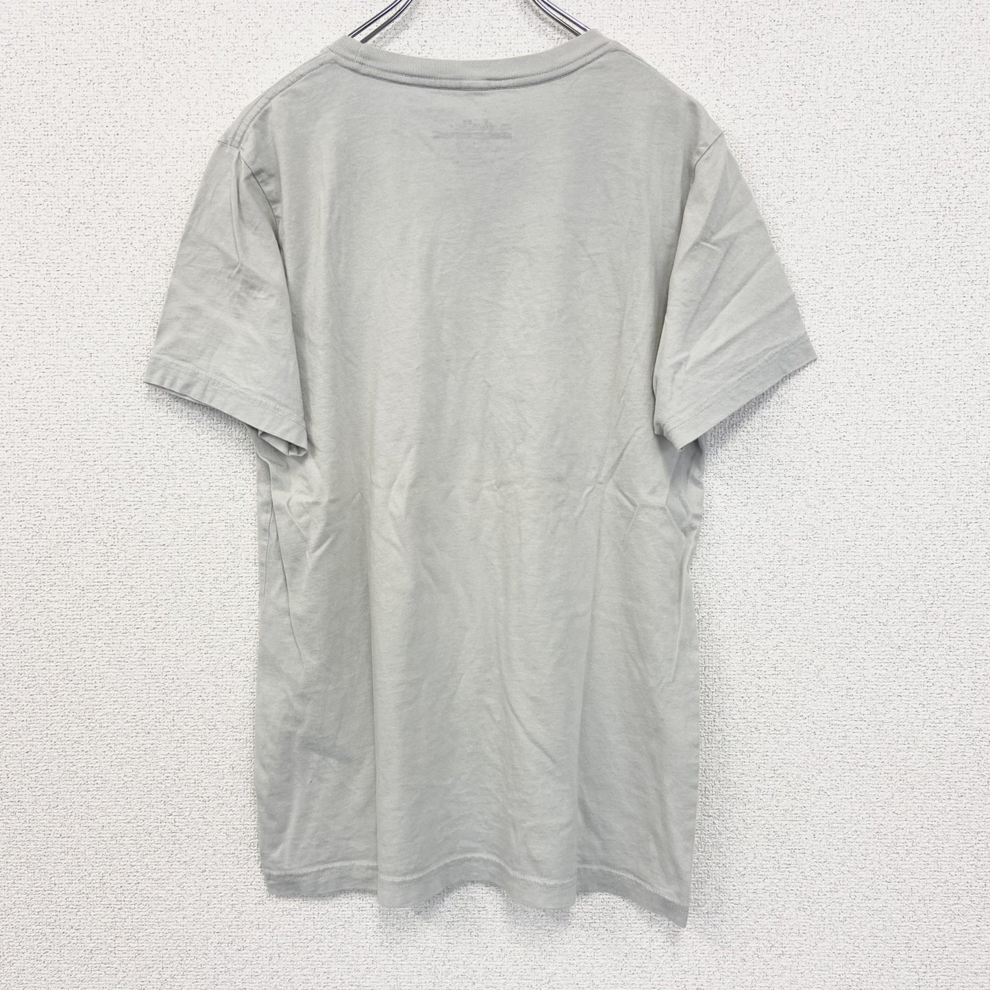 threaddless　半袖プリントゲームTシャツ　ゾンビサバイバル　灰色　グレー　Mサイズ