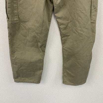 ～00s　Wrangler　ラングラー　カーゴパンツ　ジップフライ　フリースライナー　ヴィンテージ　ベージュ　W38サイズ