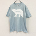 Anvil アンビル　半袖ミュージックシンガープリントTシャツ　YUKI　ユキ　ツアーT　青　ライトブルー　Mサイズ