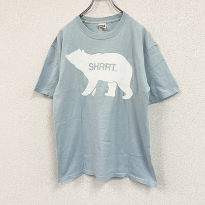 Anvil アンビル　半袖ミュージックシンガープリントTシャツ　YUKI　ユキ　ツアーT　青　ライトブルー　Mサイズ