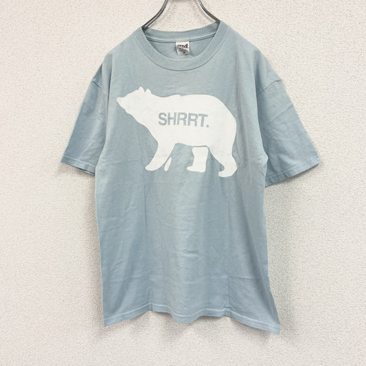 Anvil アンビル　半袖ミュージックシンガープリントTシャツ　YUKI　ユキ　ツアーT　青　ライトブルー　Mサイズ