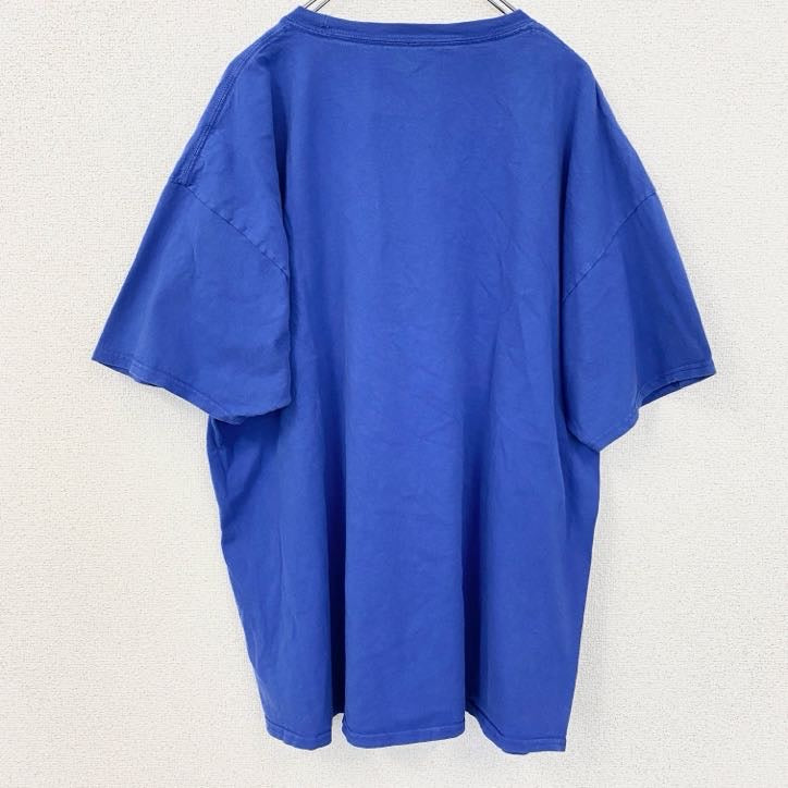古着 used　半袖プリントTシャツ　ConorMcGregor　コナー・マクレガー　クルーネック　レトロ　ブルー　XXLサイズ