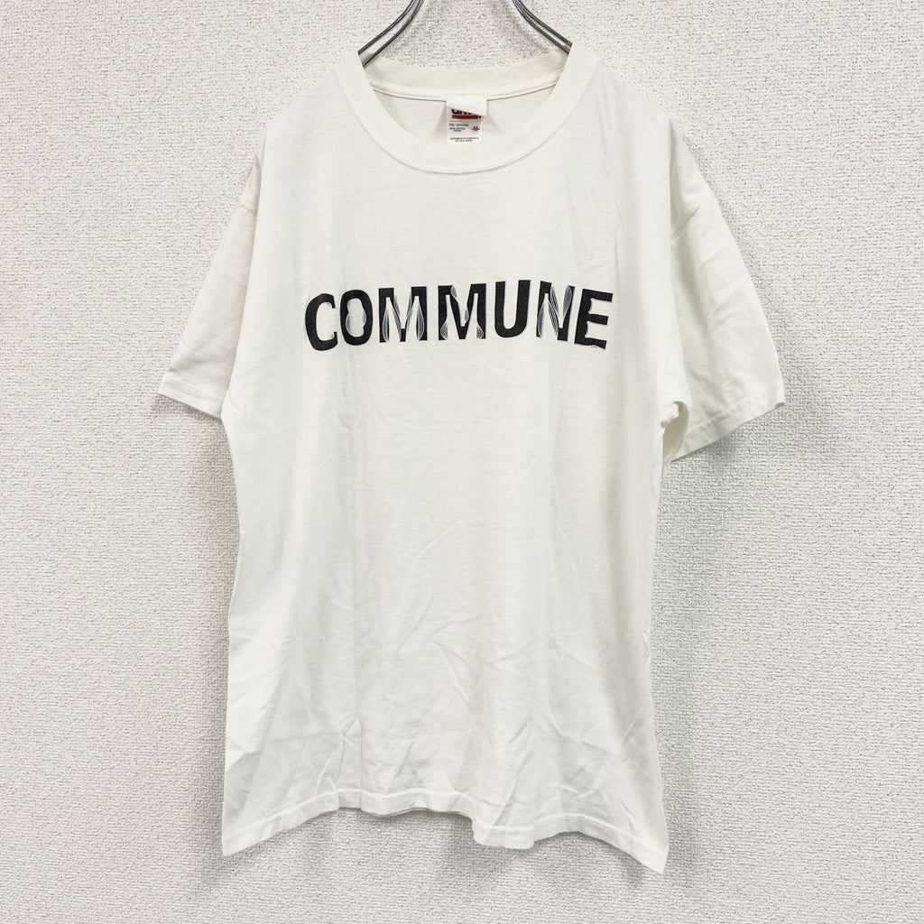 Anvil アンビル　半袖ミュージックシンガープリントTシャツ　YUKI　ユキ　ツアーT　白　ホワイト　Mサイズ