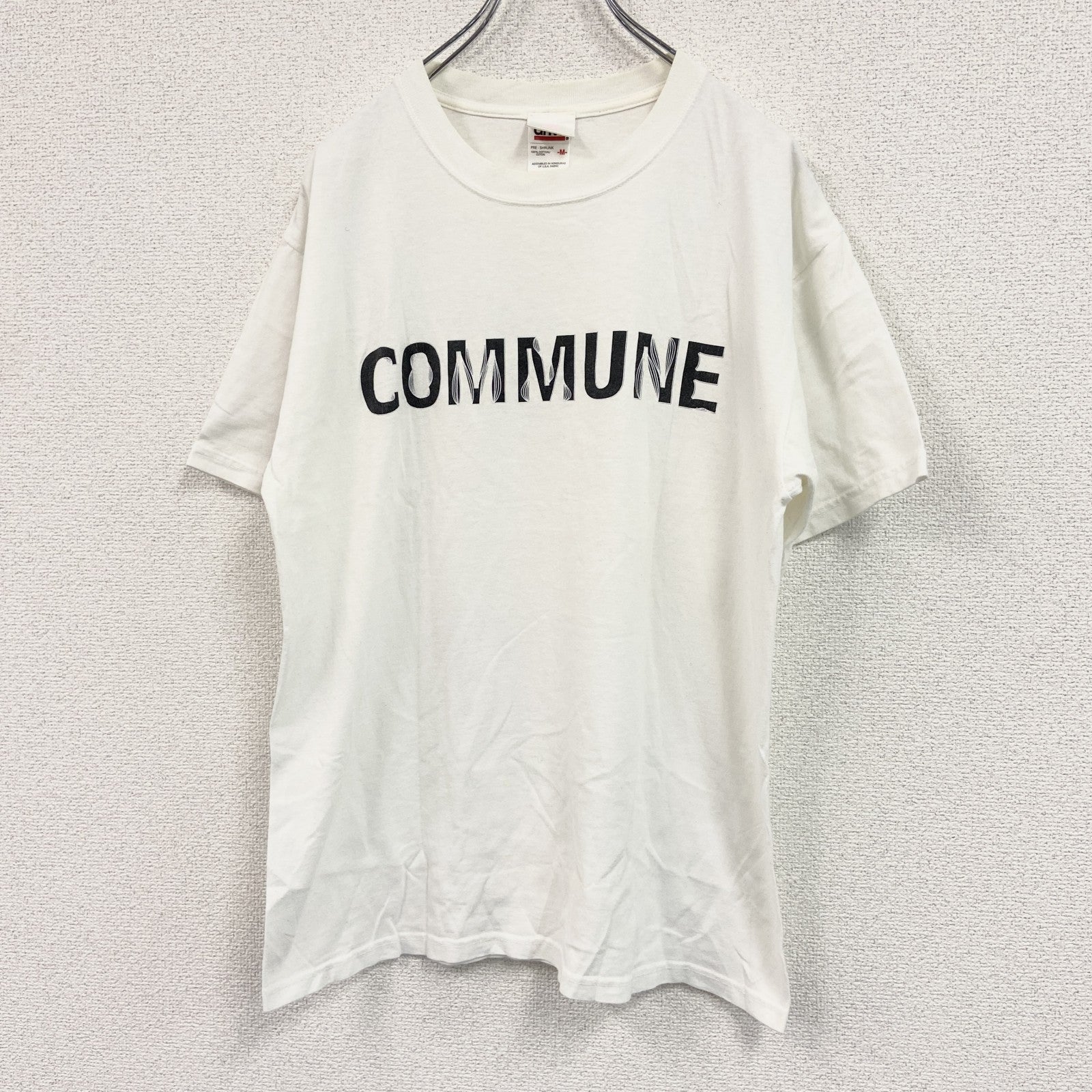 Anvil アンビル　半袖ミュージックシンガープリントTシャツ　YUKI　ユキ　ツアーT　白　ホワイト　Mサイズ