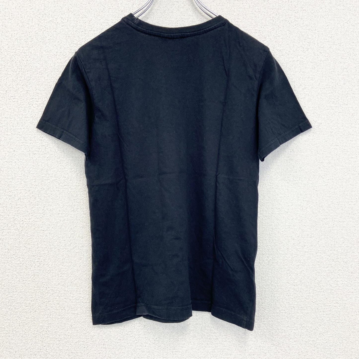 古着 used　AC/DC　半袖オリジナルバンドプリントTシャツ　カジュアルデザイン　クルーネック　黒　ブラック　レトロ　Sサイズ