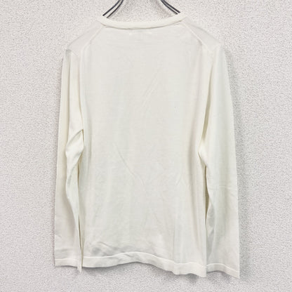 pierre cardin　ピエール カルダン　クルーネックニットカーディガン　ベージュ　42サイズ