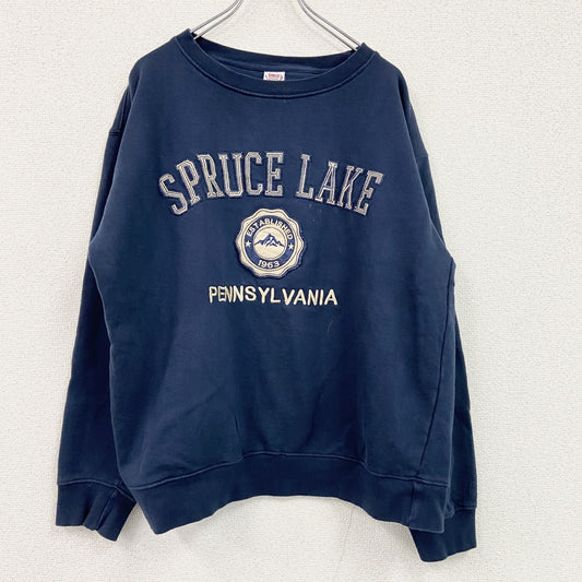 DIMCO Apparel　スウェット/トレーナー　紺　ネイビー　Lサイズ