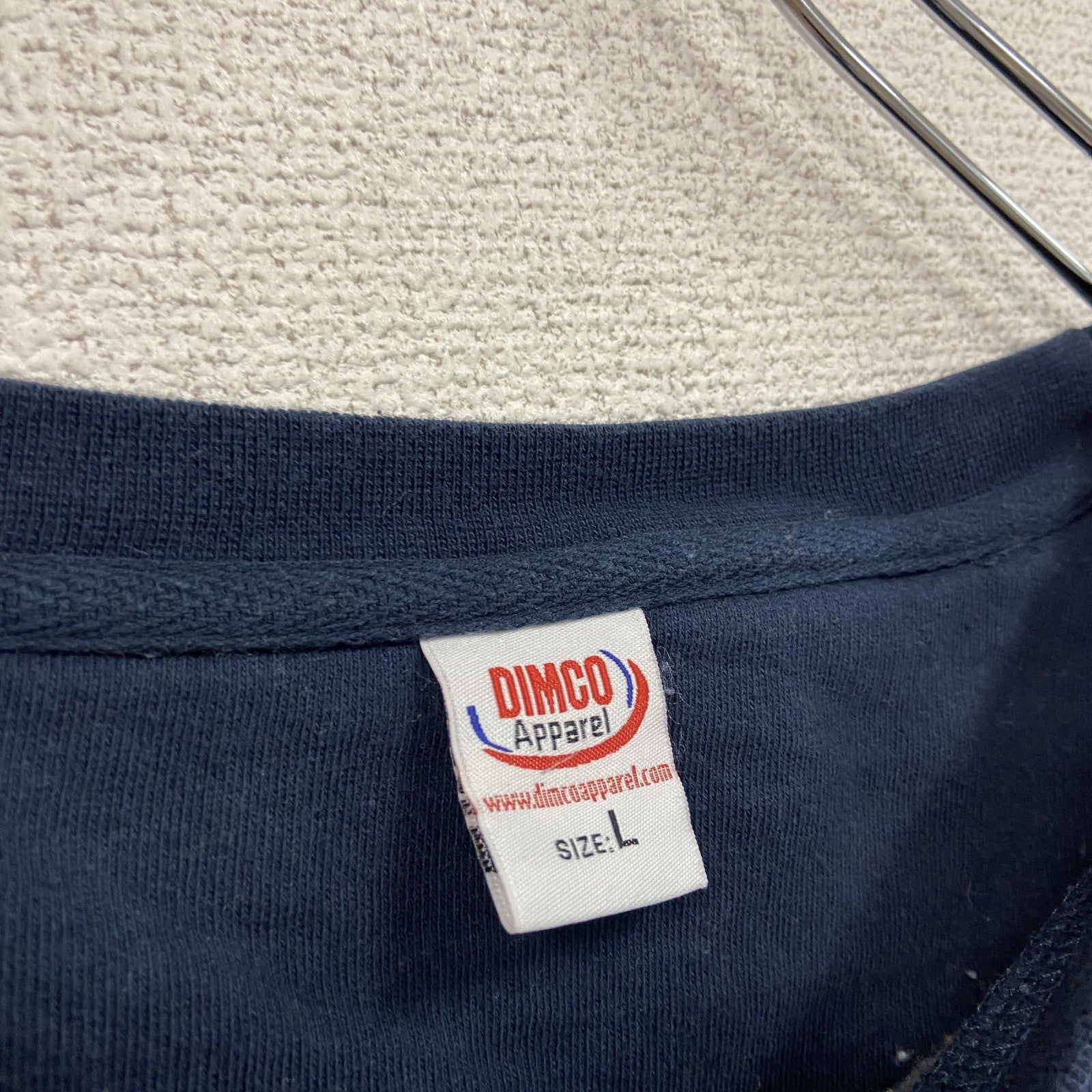 DIMCO Apparel　スウェット/トレーナー　紺　ネイビー　Lサイズ