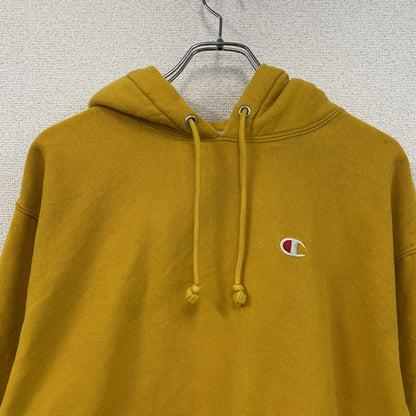 Champion　チャンピオン　リバースウィーブ　スウェットパーカー/フーディー　黄色　イエロー　XLサイズ