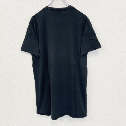 古着 used　NARCOS　ナルコス　半袖オリジナルプリントTシャツ　海外ドラマ　カジュアルデザイン　クルーネック　黒　Lサイズ